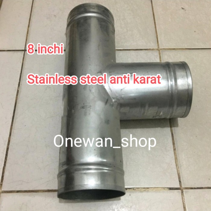 Terlaris Sambungan T Pipa Ducting 8 Inchi / Te Ducting 8" / Sok T Ducting 8"