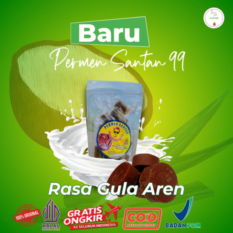 

PERMEN SANTAN99 GULA AREN MIX VARIAN: