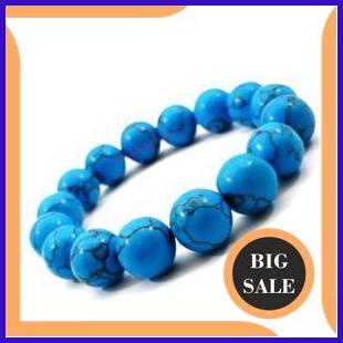 tools n parts Gelang batu pirus biru jumbo dim 12 mm 140ZZ3