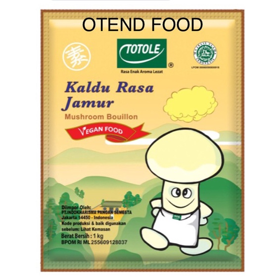 

Kaldu jamur/Totole Jamur/1kg