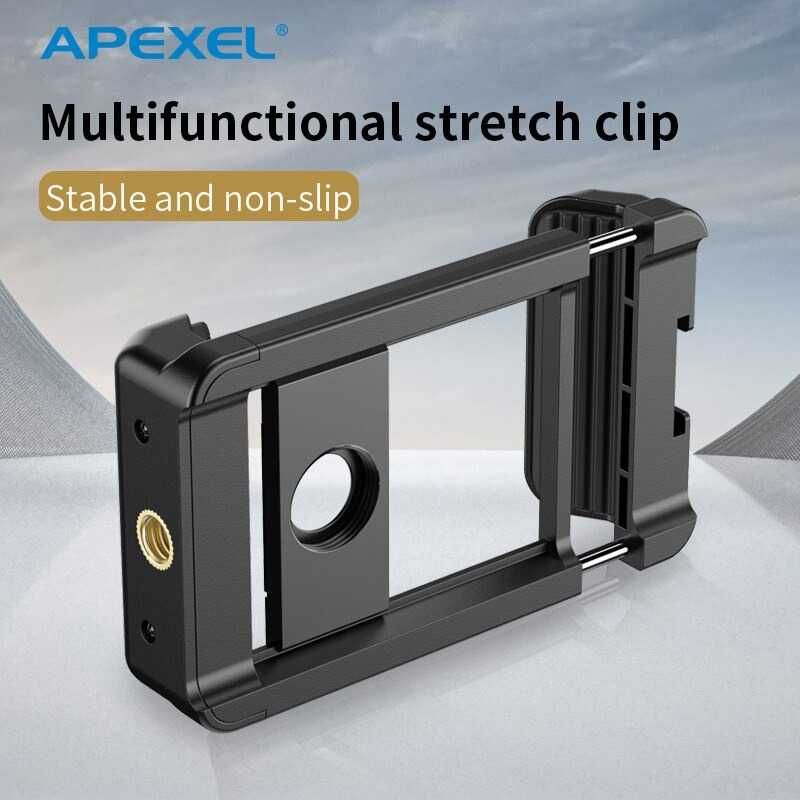 APEXEL Klip Smartphone Multifungsi Holder for Lens Telescope 95mm - APL-F001