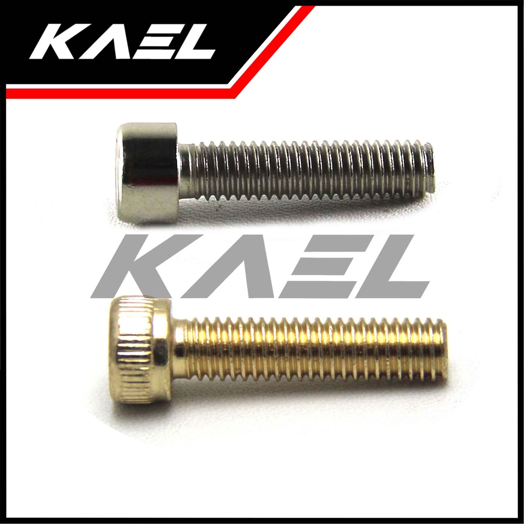 Baut L M6 X 25 K 5 Baud Bolt L5 6X25 Kunci 5 P Pitch 1