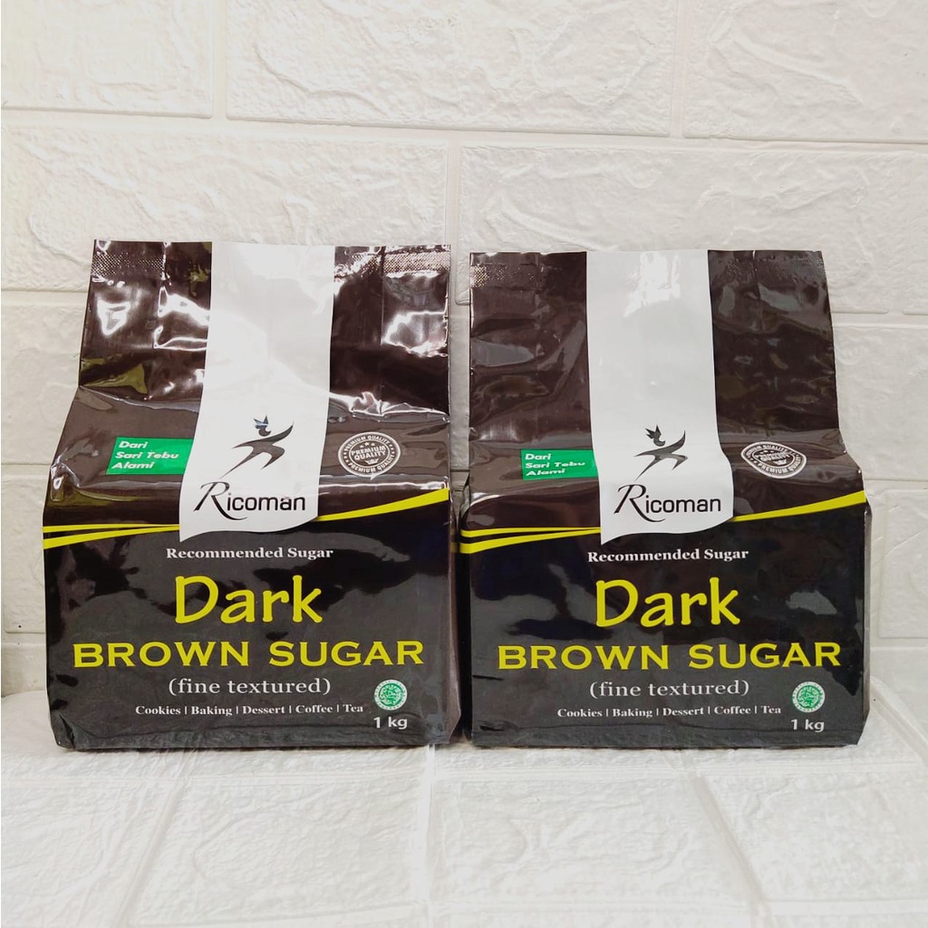 

RICOMAN DARK BROWN SUGAR 1 KG