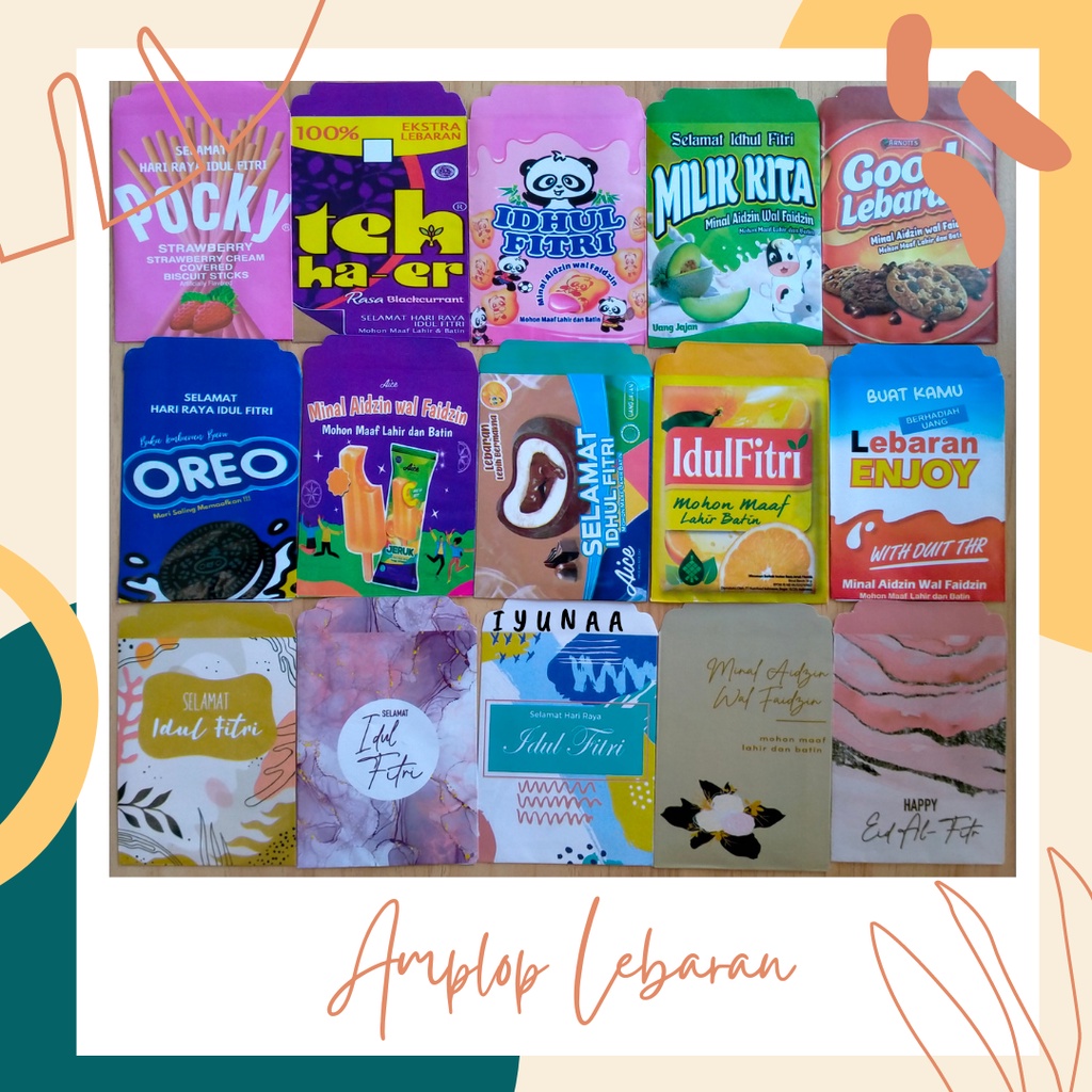 

(READY) Amplop Lebaran (1pak isi 10pcs)