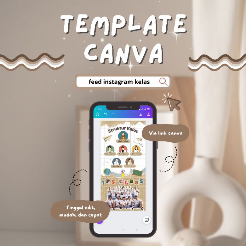 Jual DESAIN TEMPLATE CANVA PUZZLE FEED Shopee Indonesia