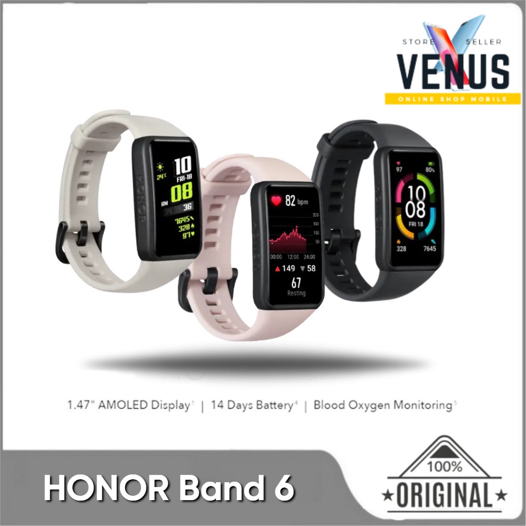 Honor Band 6 smart band wristband spo2 watch amoled