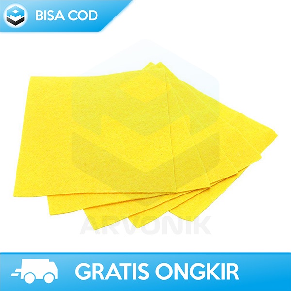 ALAT PEMBERSIH KARET WIPER MOBIL WIPER WIZARD REUSABLE WP01 YELLOW