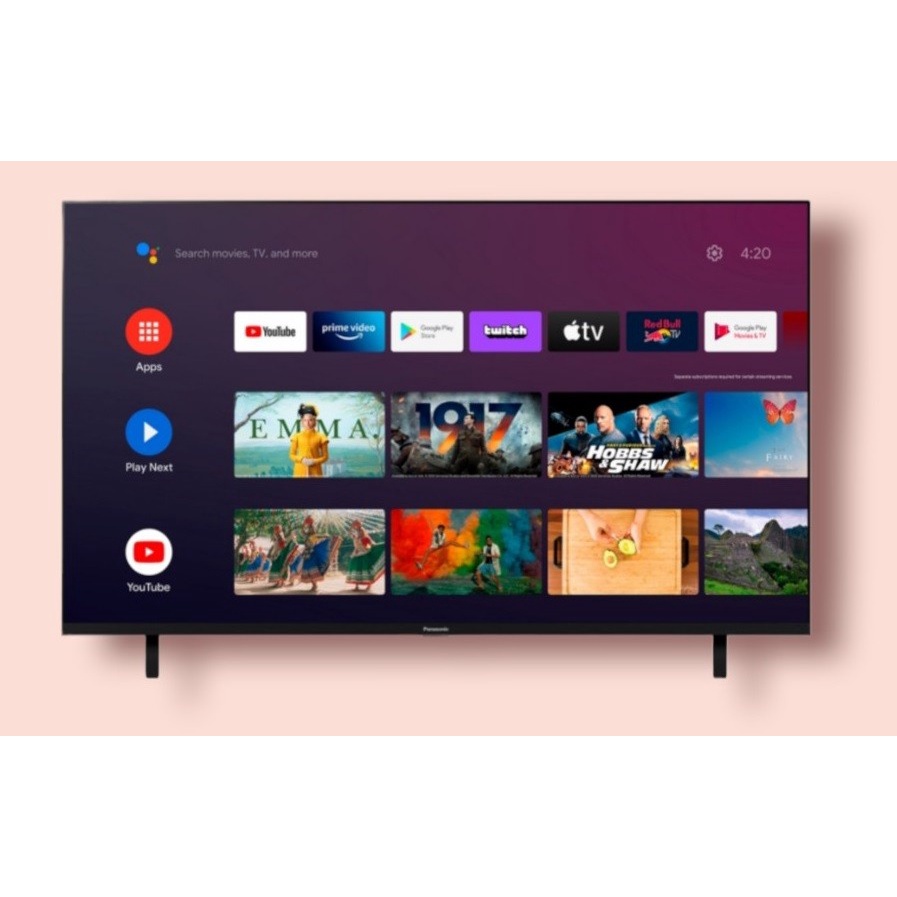 PANASONIC 43LX650G 4K UHD ANDROID SMART TV 43 Inch