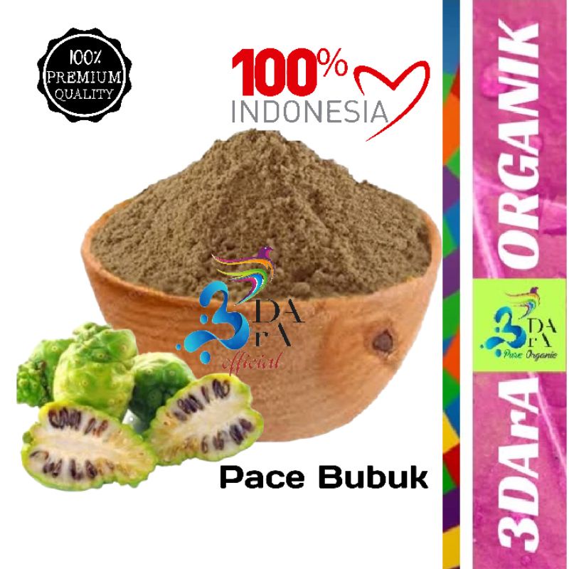 

Bubuk Pace 500gr - Mengkudu Premium Murni Tanpa Campuran