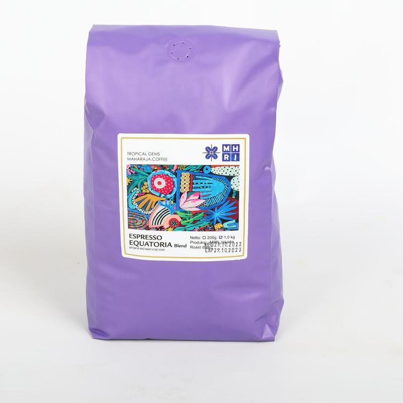 

♖ Espresso EQuatoria Blend 2/3 Arabica & Robusta Business Pack - Americano , Cappuccino , Cafe Latte ☚