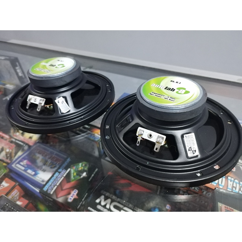 Speaker Split/COAXIAL 6 inch AUTOLAB coaxial jernih 2way 185w