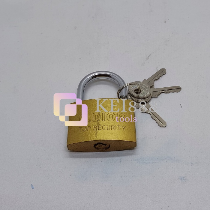 gembok besar | pagar | rumah ndior  gembok kuning 50mm