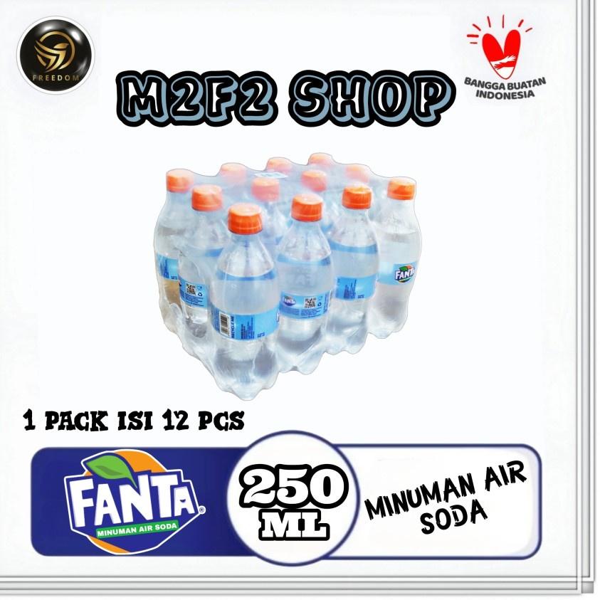 Terbaru Fanta Air Soda Tawar Botol Plastik Pet - 250 ml (Kemasan Pack)