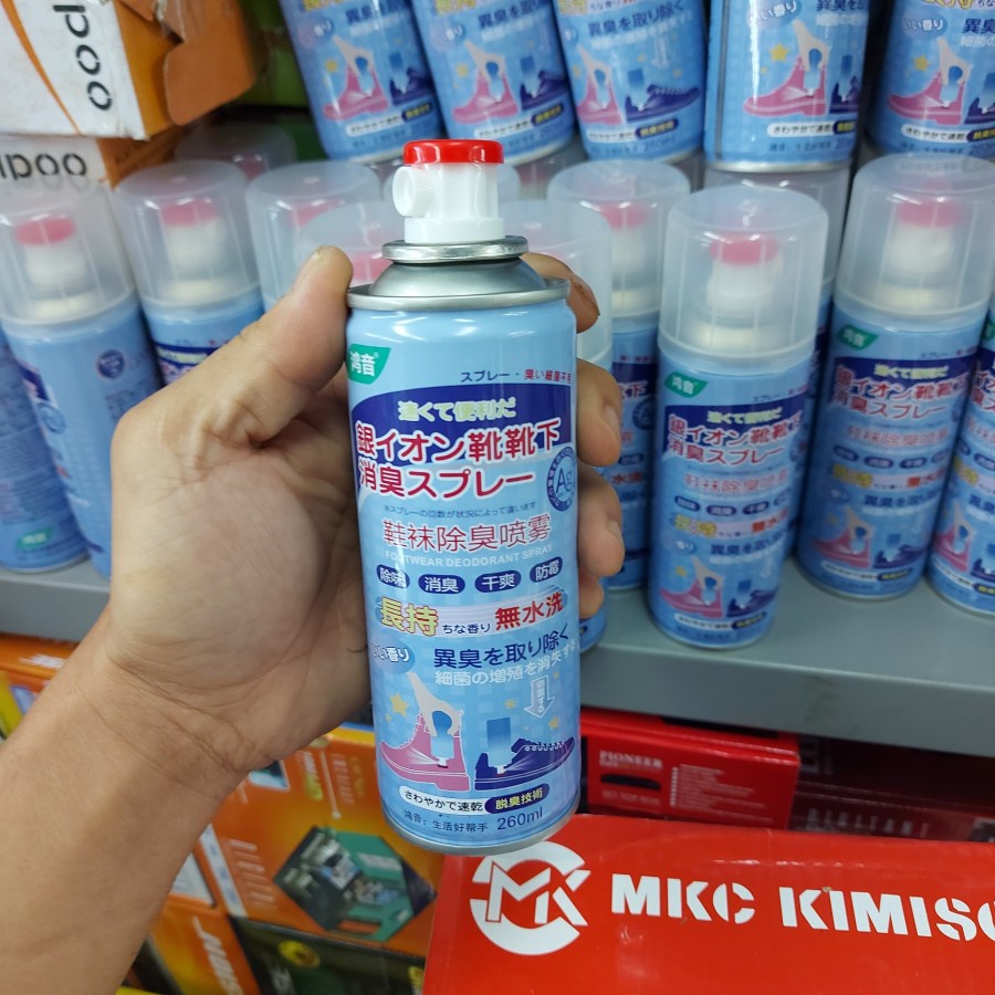 Spray Penghilang Bau Kaki Anti Bau Sepatu