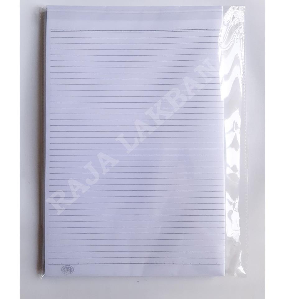 

Murah nampol Kertas Double Folio Bergaris SIDU / Sinar Dunia / SDU RF 50 Lembar
