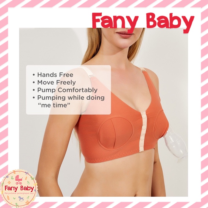 MOOIMOM FRONT BUCKLE HANDS FREE PUMPING BRA