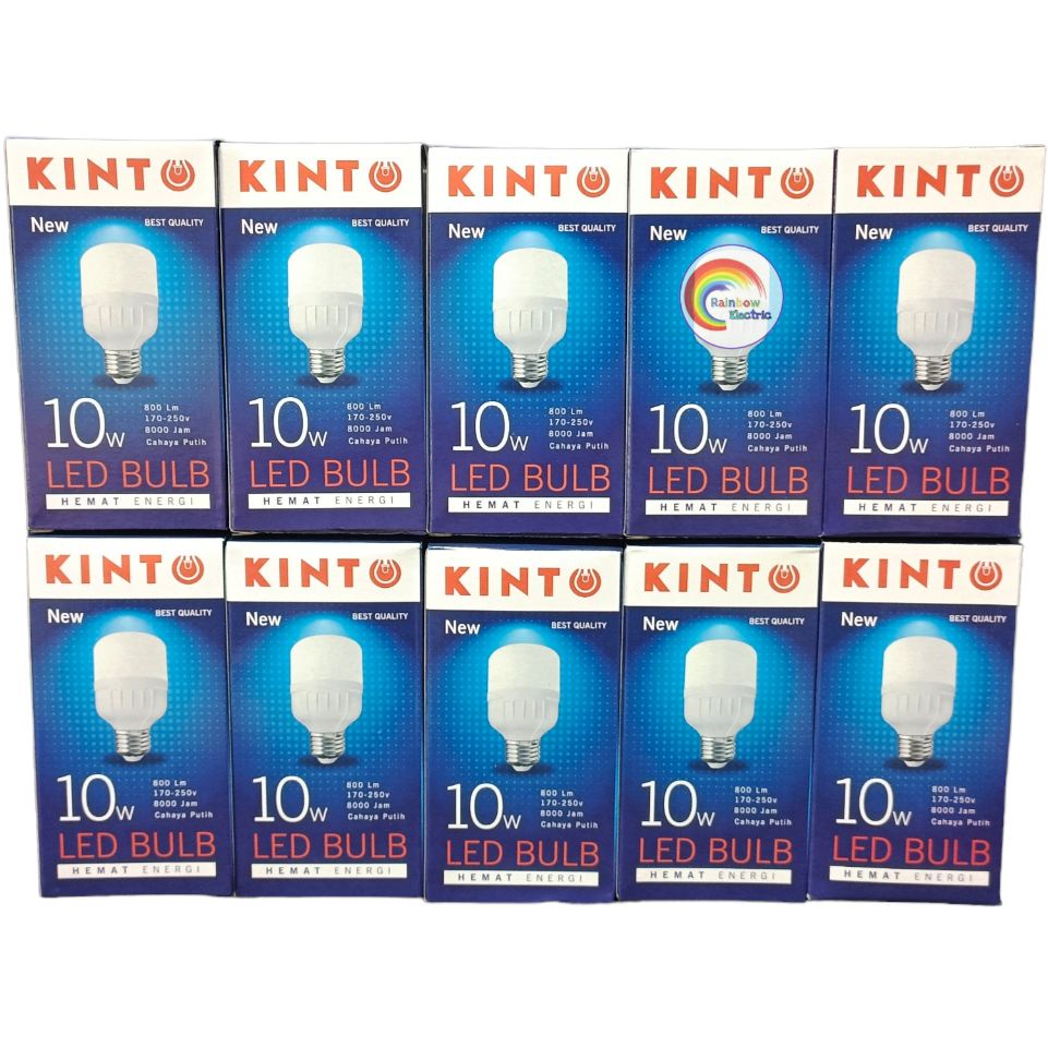 Paket 10 Pcs KINTO Lampu LED Capsule 10 Watt