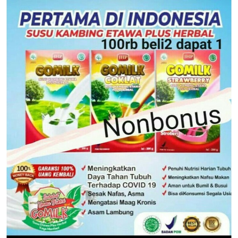 

Susu Go milk susu herbal non bonus