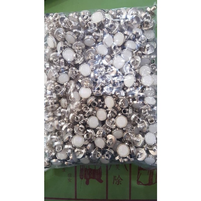 Terlaris Kancing Jamur Ring Silver