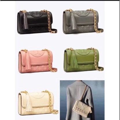 Tory Burch 75576 New Fleming Small Convertible Shoulder Bag