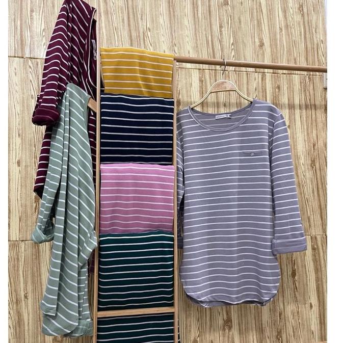 HARGA SPESIAL *KAOS SALUR FENOMENAL~ Kaos Atasan Salur Wanita PHENOMENAL / FENOMENAL Teradem