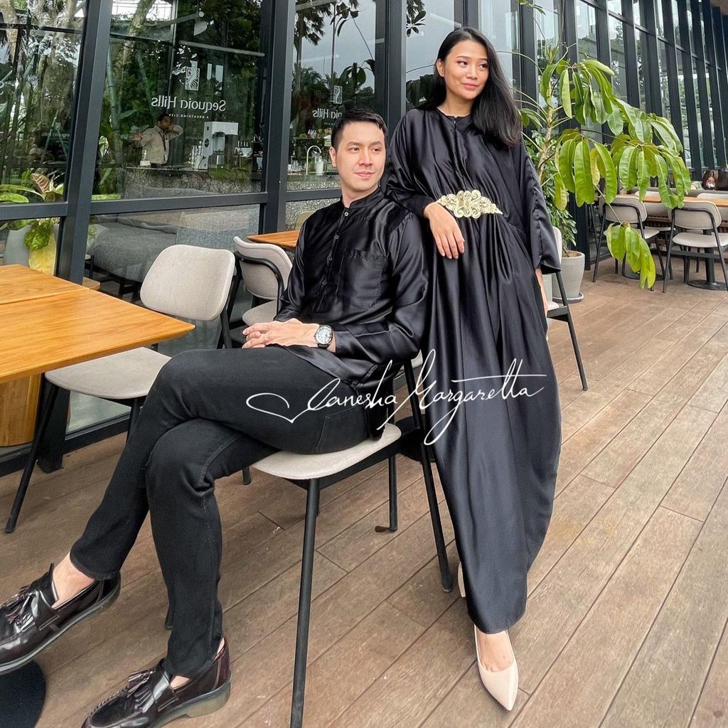 COUPLE084#BUSUI FRIENDLY/KAFTAN+KURTA/FASHION MUSLIM