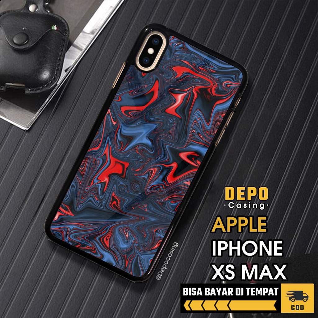 Case Iphone Xs Max Casing Iphone Xs Max Depo Casing [ABST] Case Glossy Case Aesthetic Custom Case An