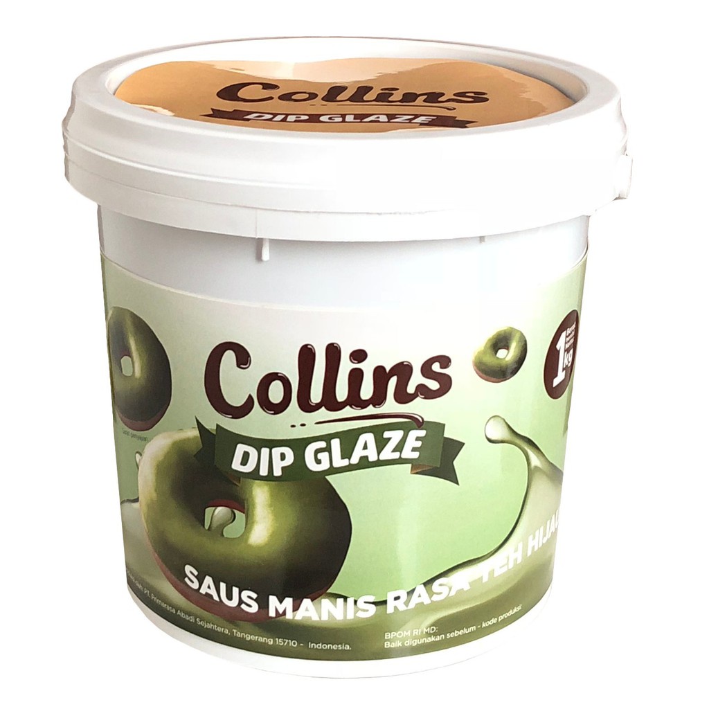 Collins Dip Glaze Green Tea Matcha 1kg