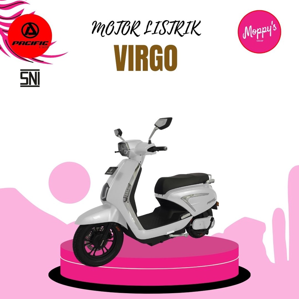 Sepeda Motor Listrik Virgo 1.2 12 1 2 Pacific Exotic Vespa Listrik