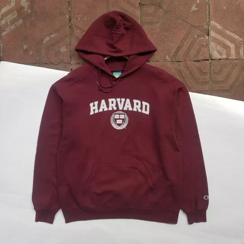 champion harvard hoodie
