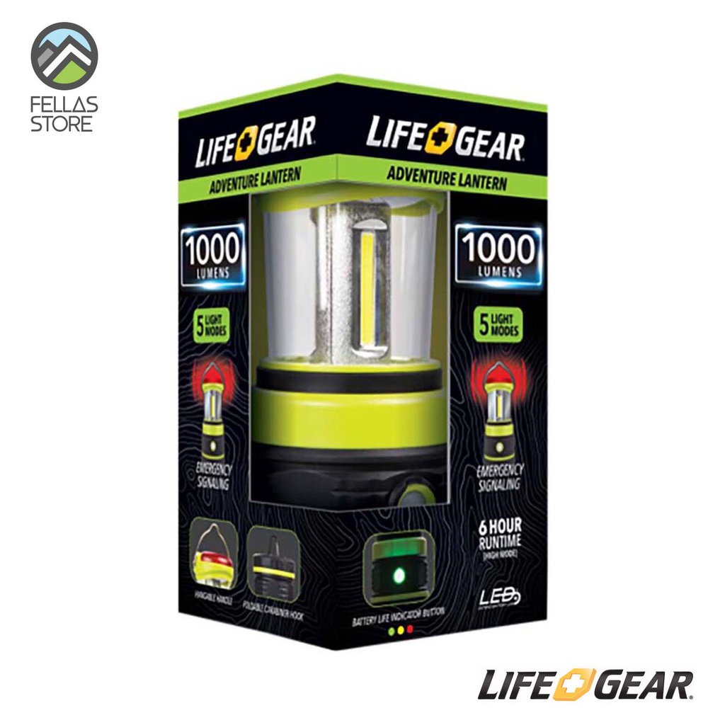 Life Gear - Adventure Lantern 600 Lumens