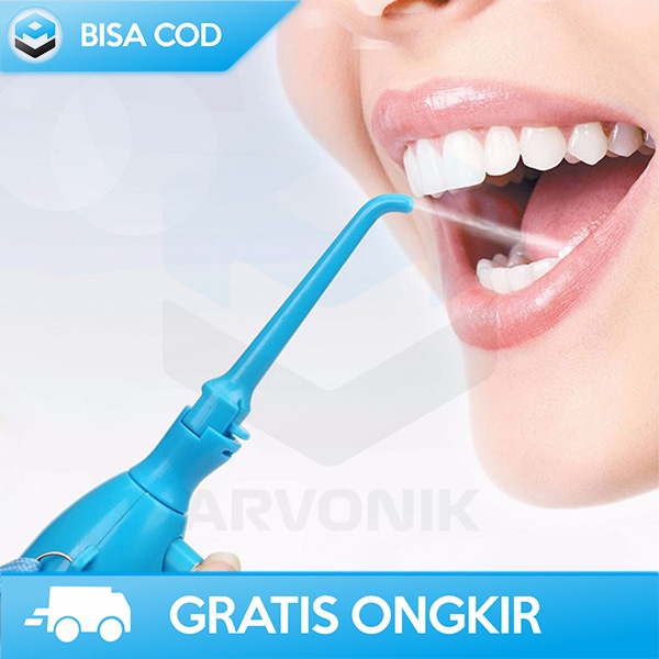 PEMBERSIH SELA SELA GIGI WATER FLOSS PORTABLE BY AZDENT ORAL IRRIGATOR