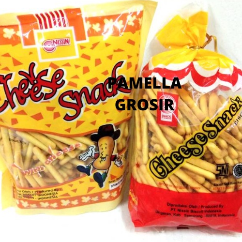 

BISKUIT STIK RASA KEJU / NISSIN CHEESE SNACK 150 GR / HALAL SNACK makanan ringan jajanan cemilan camilan pedas asin gurih manis murah