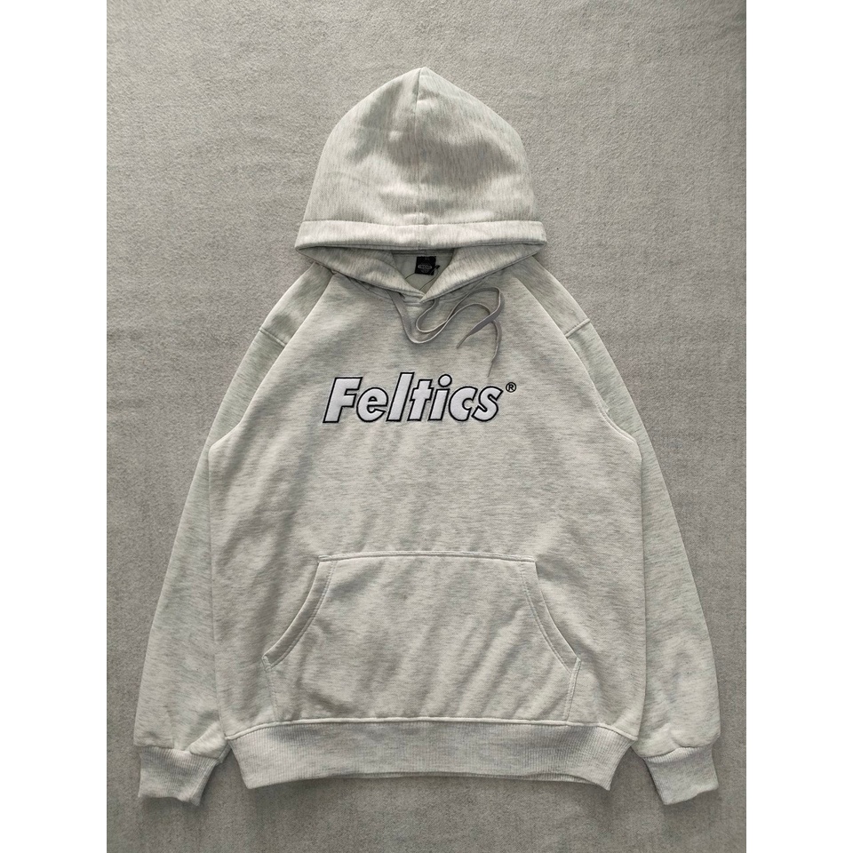 Jaket hoodie Feltics latin logo / hoodie fullover fleece / sweater hoodie unisex