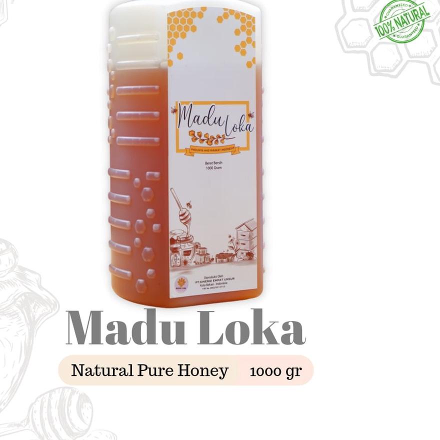

➴ Murni Asli - Loka 1kg (Manis) Natural Pure Honey ➬