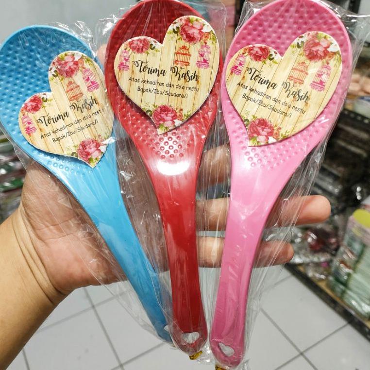 MURAH ISI 100 BIJI SOUVENIR PERNIKAHAN CENTONG MAGICOM K PLASTIK | SOUVENIR PERNIKAHAN UNIK MURAH so