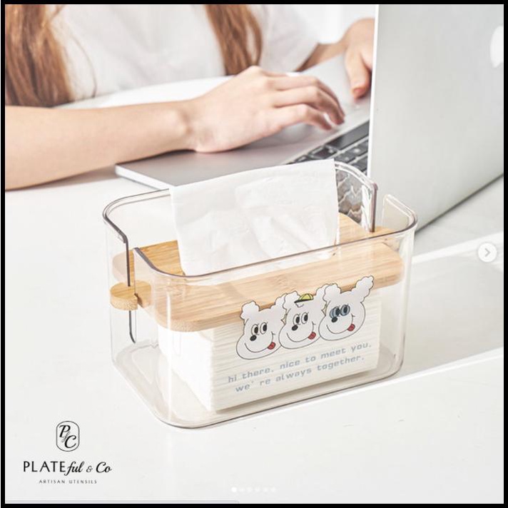 

Korean Cute Tempat Tissue Jar By Plateful Co