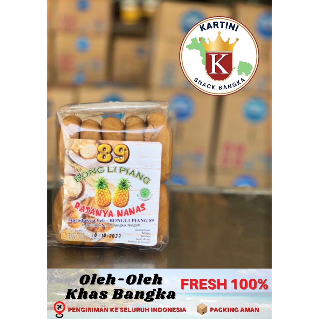 

Kue Piang Nanas / Pia Nanas / Bonglipiang 89 Khas Bangka