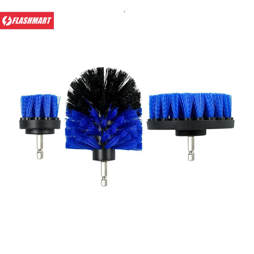 Flashmart Kepala Sikat Bor Elektrik Power Cleaning Head 3 PCS - DB003