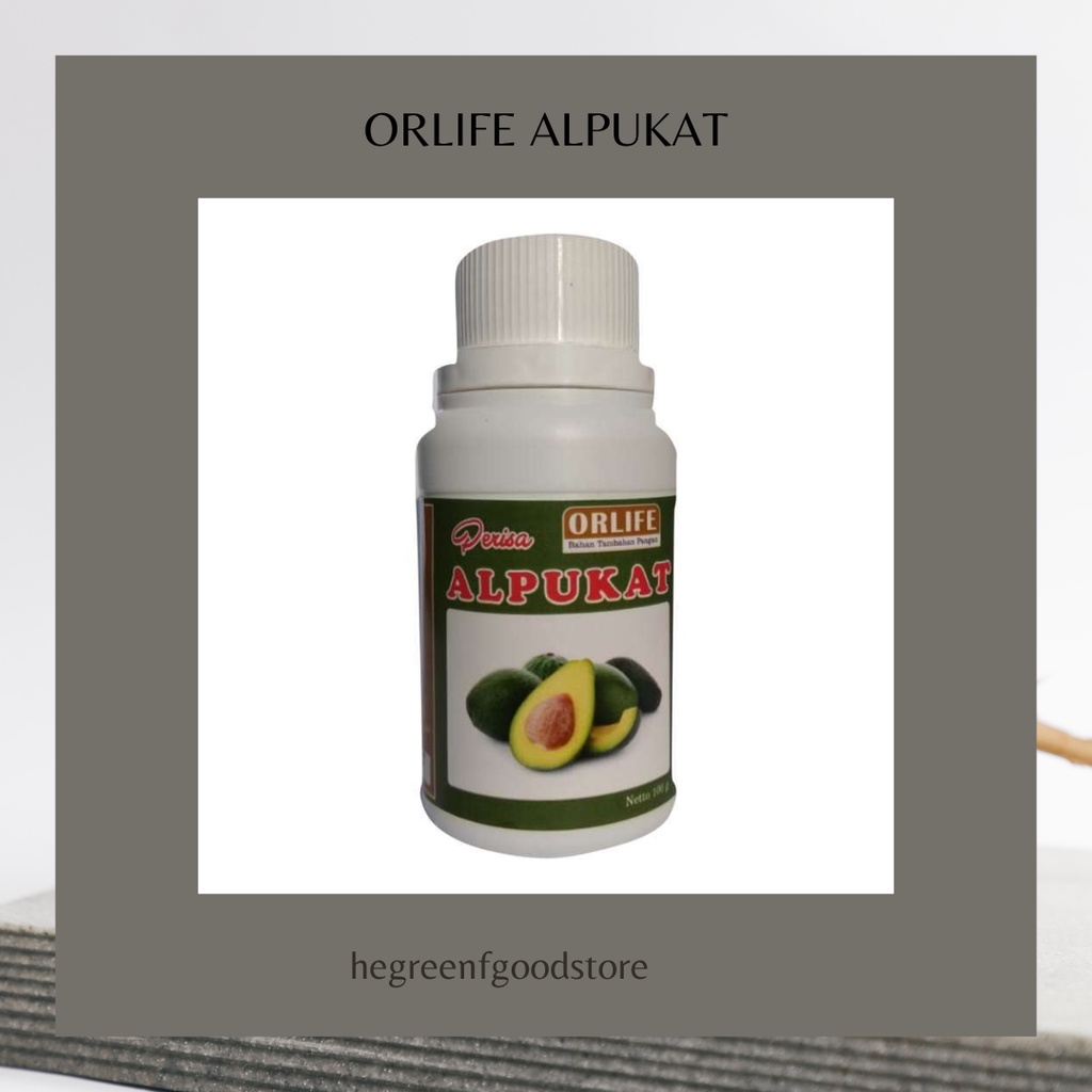 

Pasta Rasa Alpukat Atau Avocado 100 Gram Orlife