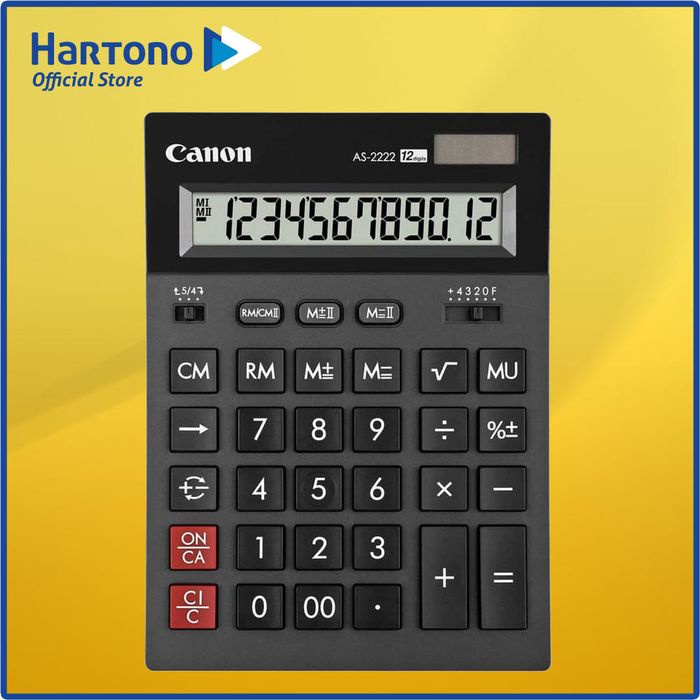 

CANON Desktop Calculator AS-2222HB