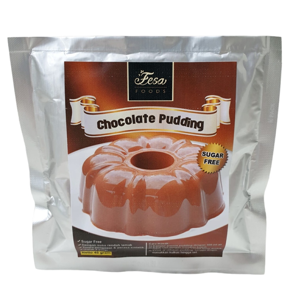 

Fesa - Premix pudding coklat sugar free