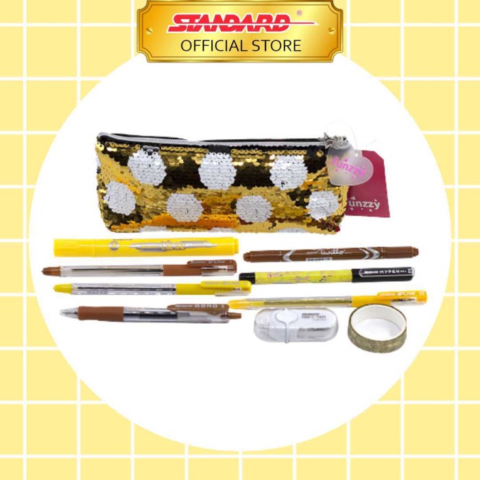 

STANDARD PAKET PENCIL CASE YELLOW RUSTIC SERIES