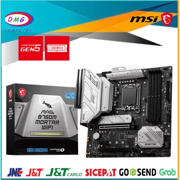 MSI MAG B760M MORTAR WIFI [mATX | LGA 1700 | Gen 13]