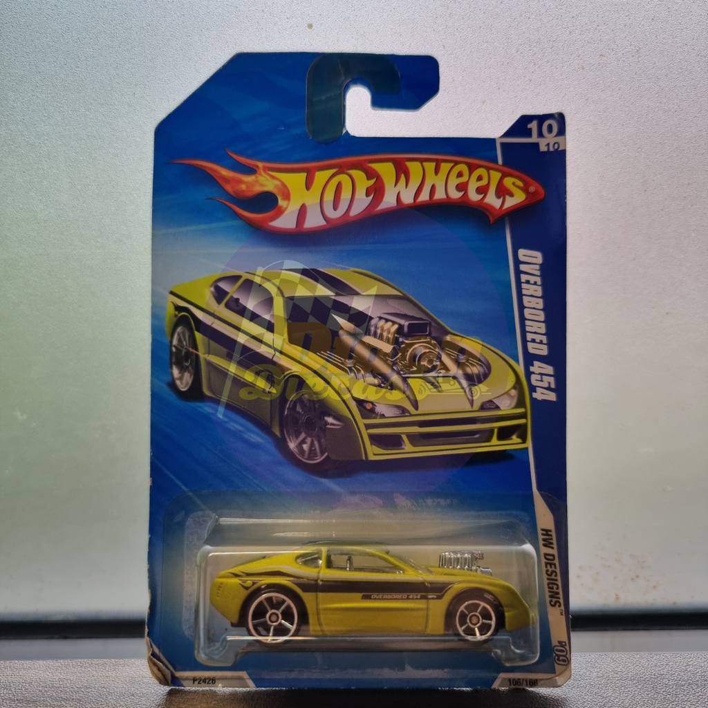 HOTWHEELS OVERBORED 454 YELLOW HOT WHEELS MURAH