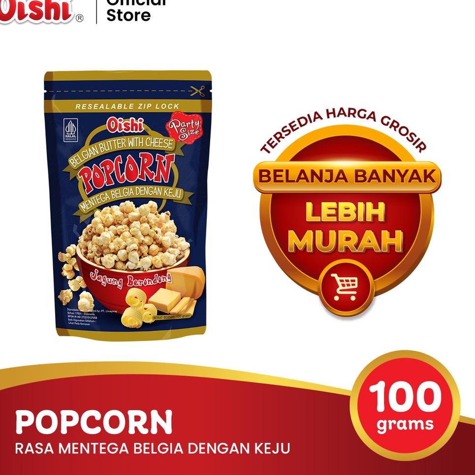 

Laris Lagi Popcorn Mentega Belgia dengan Keju