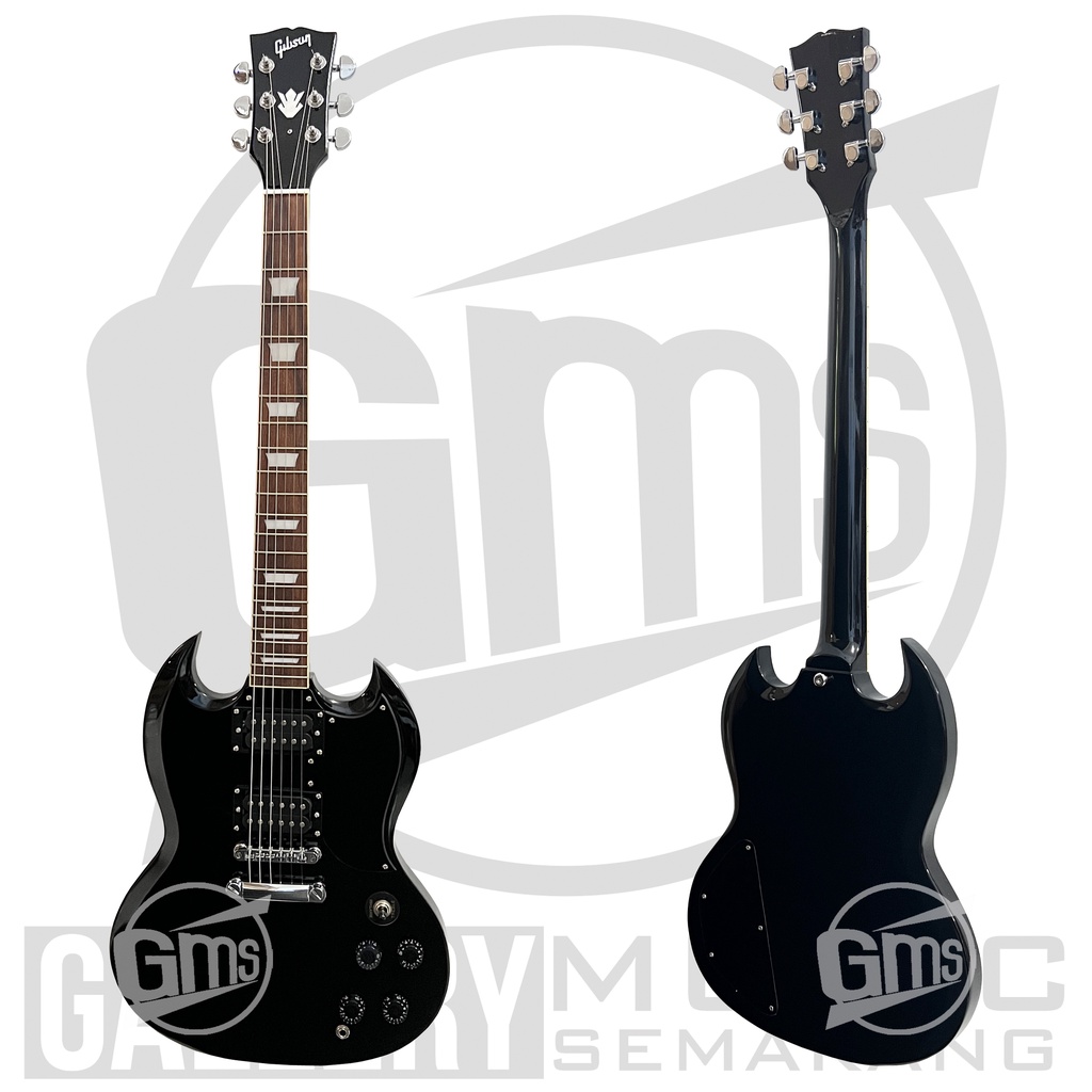 Gitar Elektrik Gibson SG Black Custom Standart