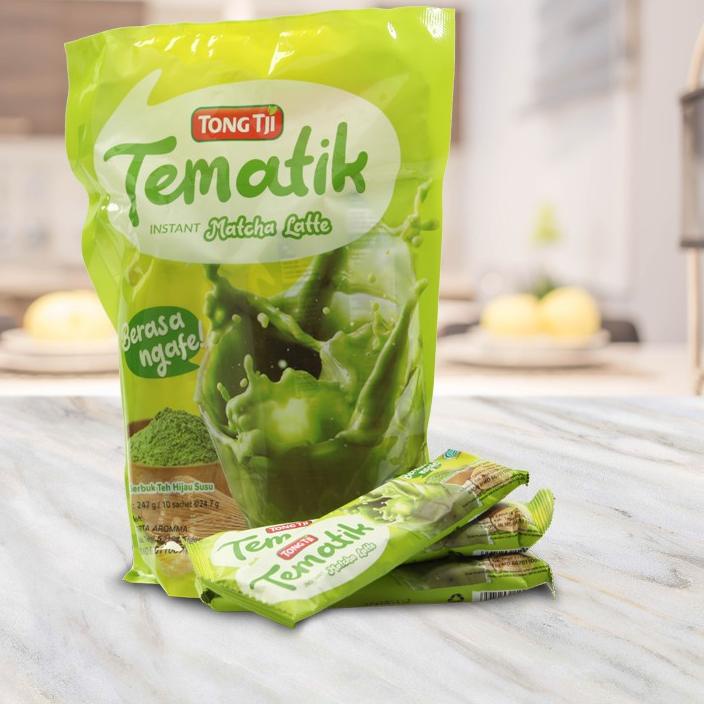 

TERLARIS BRANDS FESTIVAL Tong Tji Tematik Matcha Latte Instant Pouch grosir