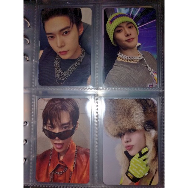 PC PHOTOCARD MERCH OFFICIAL NCT 127 JAEHYUN DOYOUNG JUNGWOO 2 BADDIES 2BADDIES DIGIPACK FASTER PHOTO