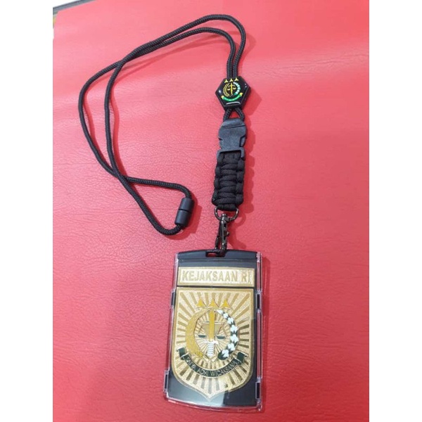 

lanyard tactical id logam KEJAKSAAN RI